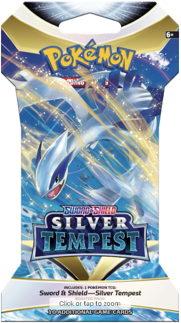 Silver Tempest Booster Pack (sleeved)