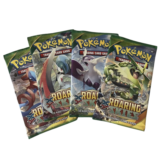 Roaring Skies Booster Pack x4 (Art Set)