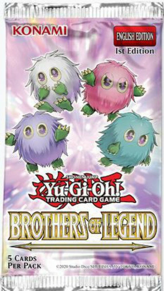 Yu-Gi-Oh! Brothers Of Legend Booster Pack